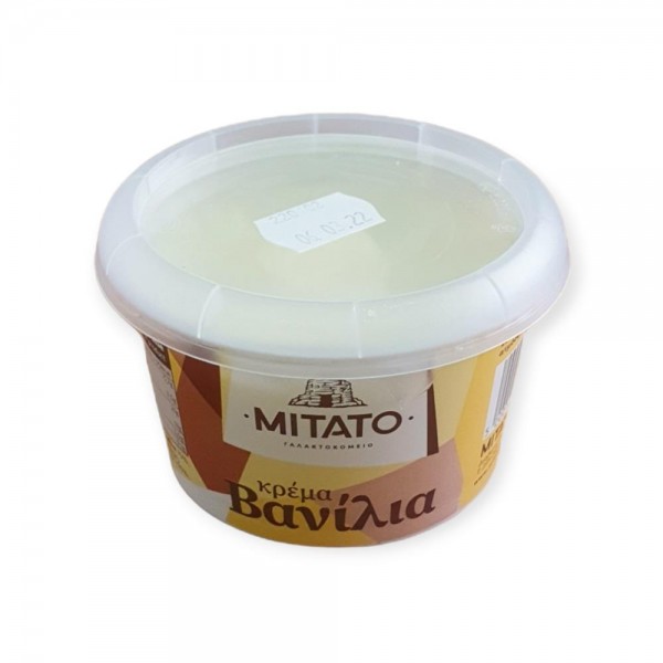 ΚΡΕΜΑ ΒΑΝΙΛΙΑ ΜΙΤΑΤΟ 200GR ΚΡΕΜΑ ΒΑΝΙΛΙΑ ΜΙΤΑΤΟ 200GR