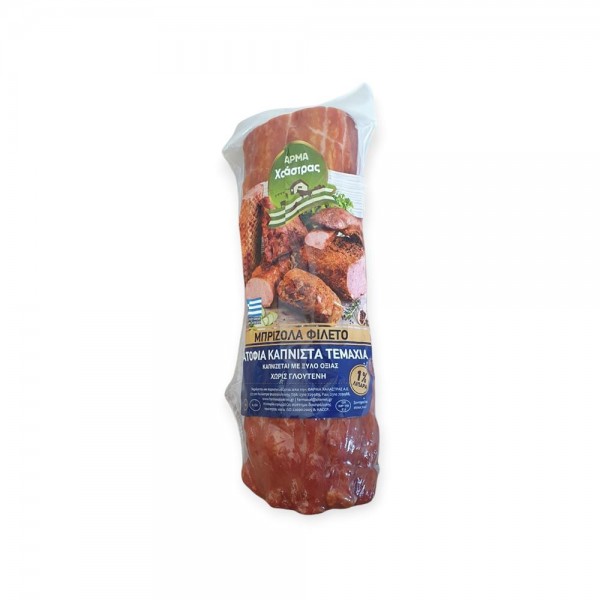 ΜΠΡΙΖΟΛΑ ΚΑΠΝΙΣΤΗ ΦΑΡΜΑ~1KG ΧΑΛΑΣΤΡΑΣ ΜΠΡΙΖΟΛΑ ΚΑΠΝΙΣΤΗ ΦΑΡΜΑ~1KG ΧΑΛΑΣΤΡΑΣ